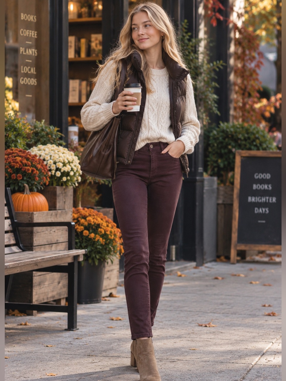Democracy Stretcy “Abs” Skinny Jeans - Great Fall Color - Size 6